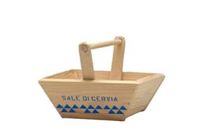 PANIERA (FIR-TREE WOODEN BASKET) BIG SIZE 22x18x16cm