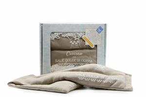 SALT CUSHION WITH NATURAL SEA SALT OF CERVIA