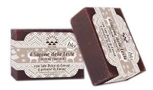 SAPONE VEG BIO DELLE FESTE - ED. LIMITATA 100 G SALE DOLCE E CIOCCOLATO