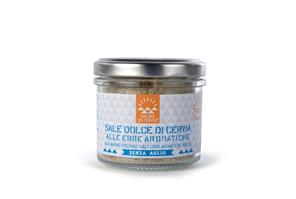 SALE DOLCE DI CERVIA ALLE ERBE AROMATICHE PER PESCE SENZA AGLIO - 100g