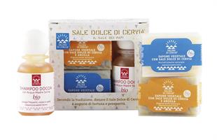 SINGLE DOSE KIT (SOAP SALT GR 50+SOAP CLAY SALT GR 50+SHAMPOO ML 30)